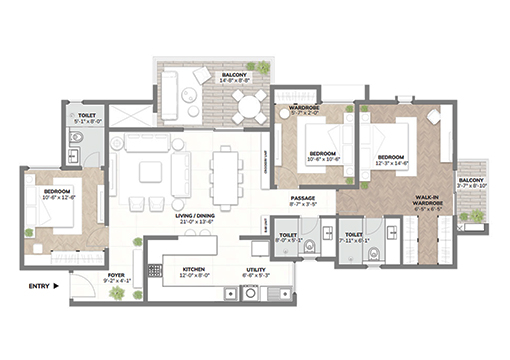 Assetz Sora & Saki floor plan1